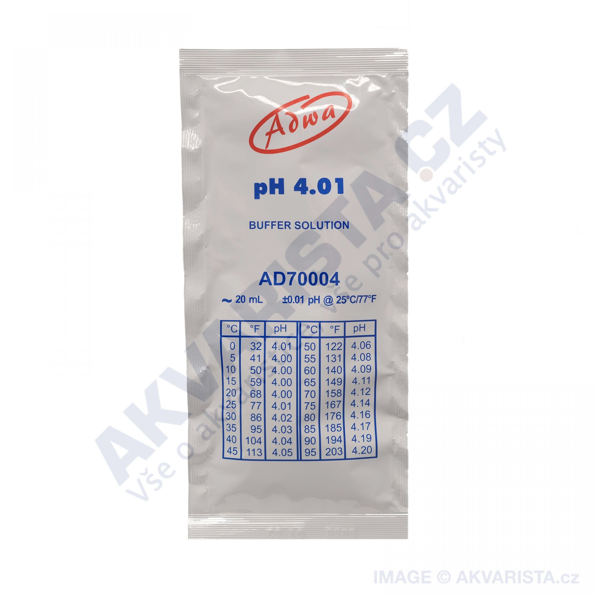 ADWA Kalibrační roztok pH 4.0, 20 ml