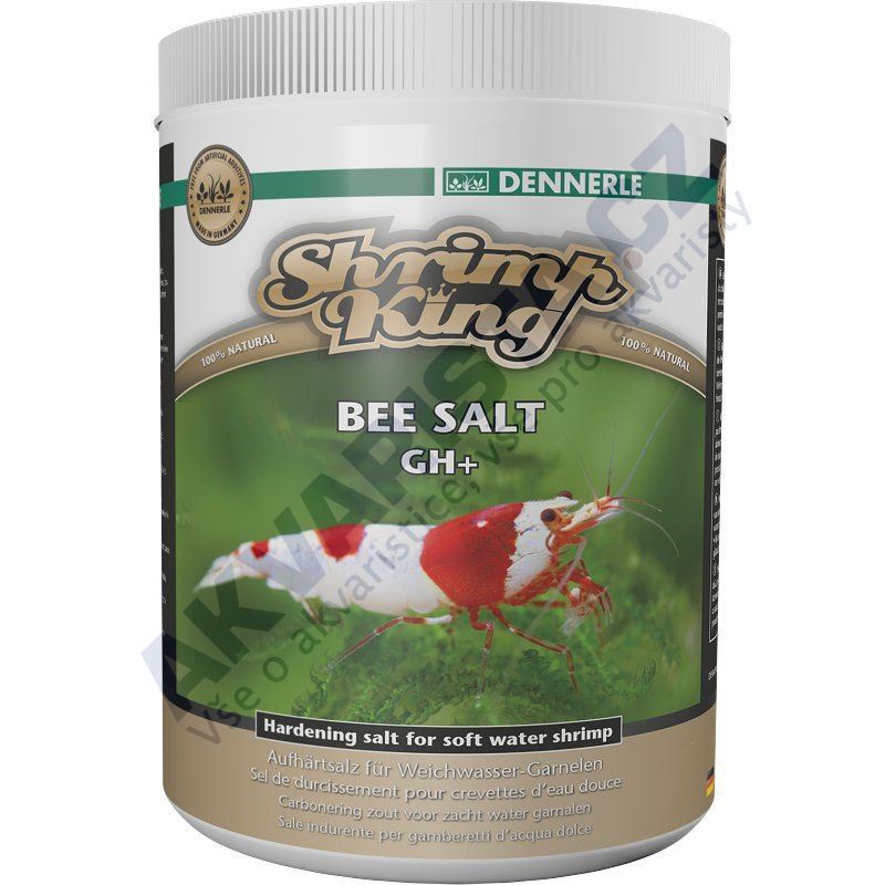 Dennerle Minerální sůl Shrimp King Bee Salt GH+ 1000g