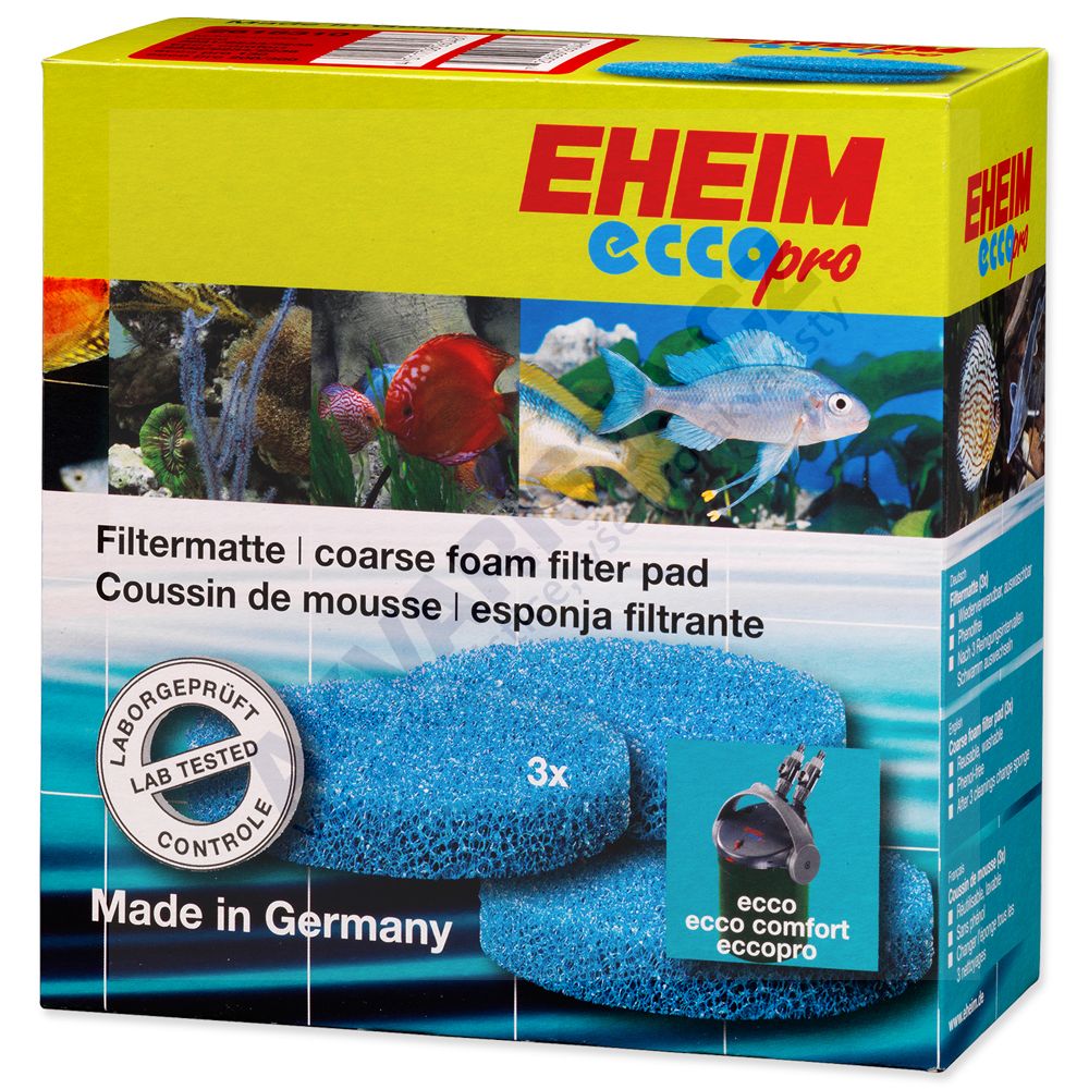 Eheim Ecco - Modrá filtrační vložka (3ks)