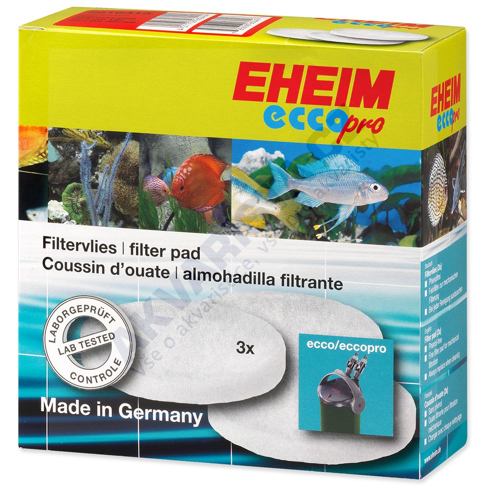 Eheim Ecco - Bílá filtrační vložka (3ks)