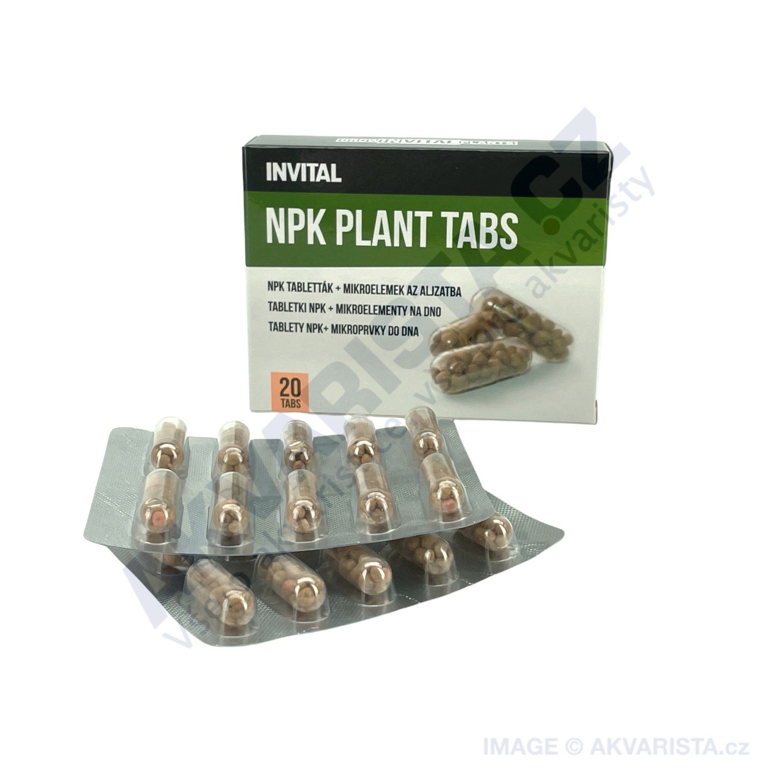 Invital NPK tabs 20 ks