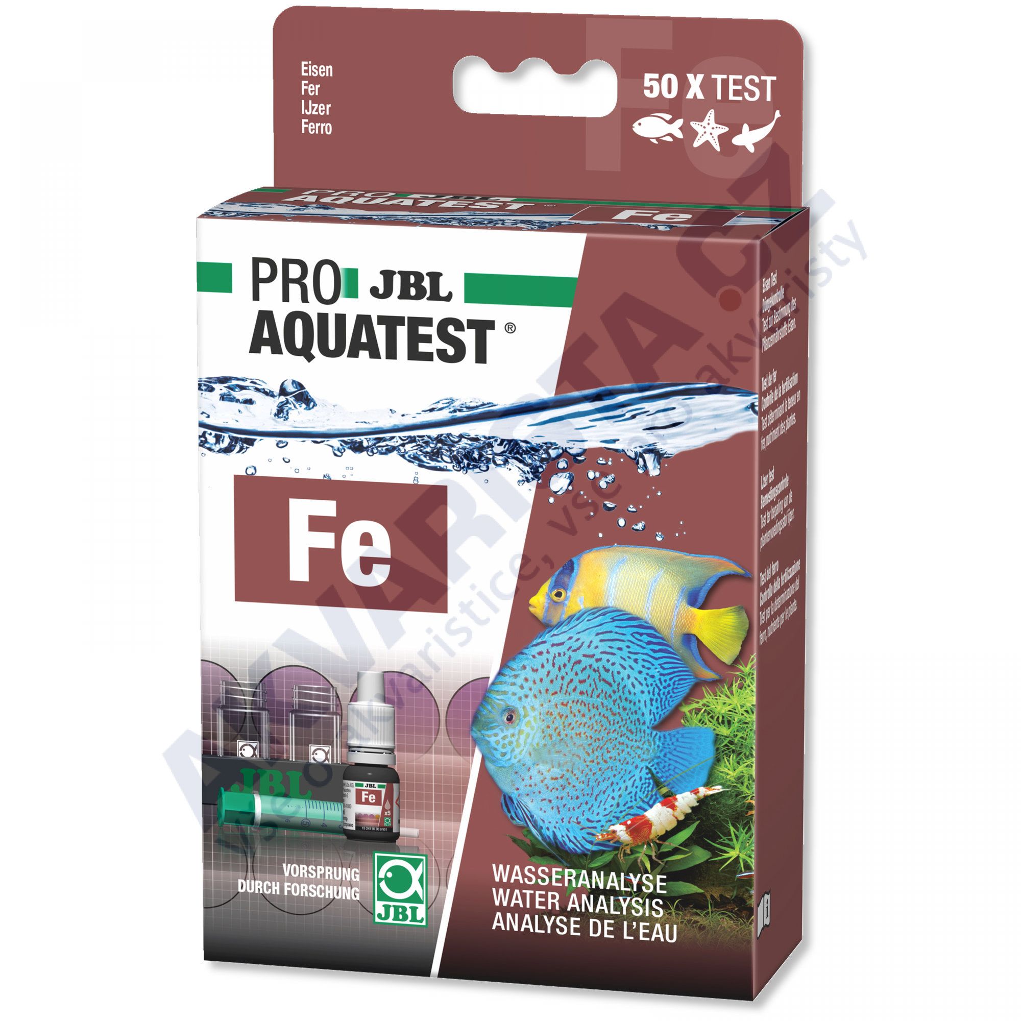 JBL PRO Aquatest Fe (železo)