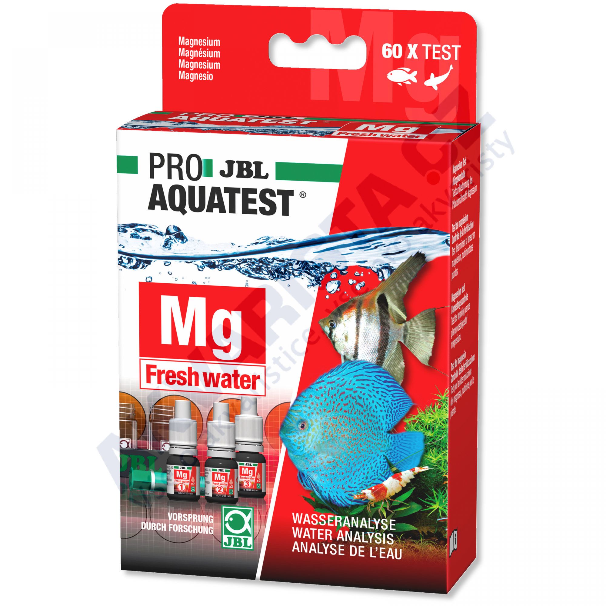 JBL PRO Aquatest Mg (hořčík) pro sladkovodní akvária