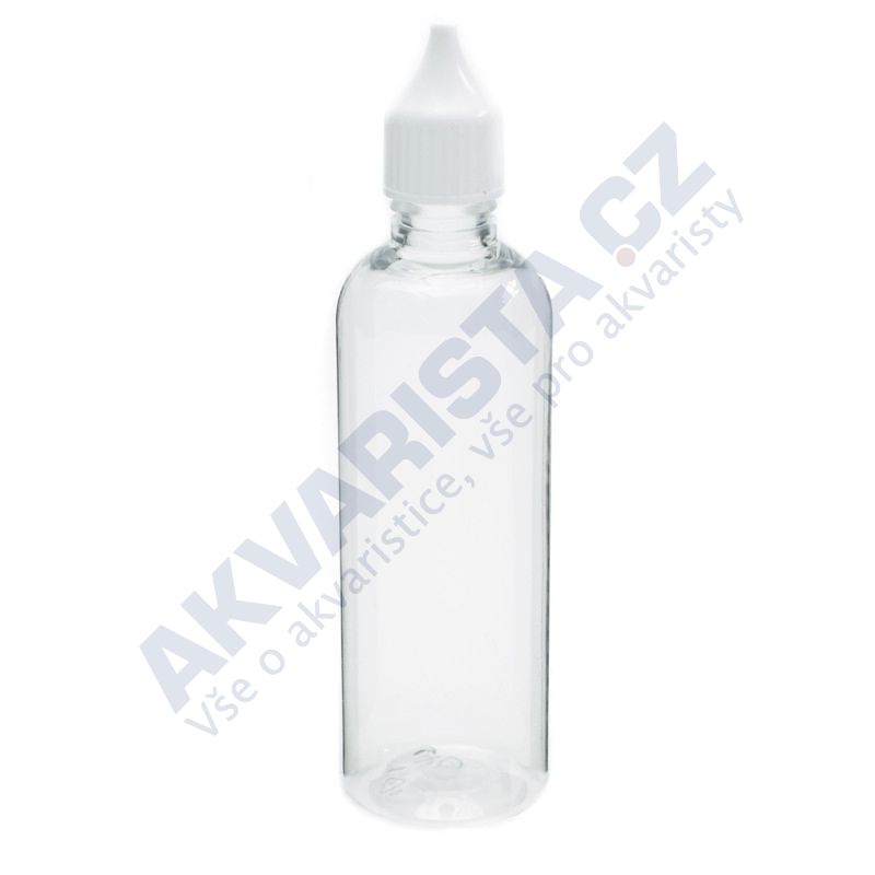 Plastová lahvička s kapátkem 100 ml - čirá