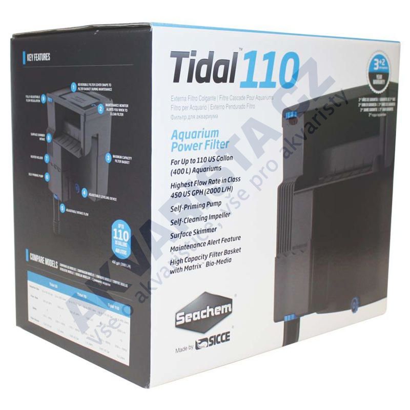 Seachem Vnější filtr TIDAL 110