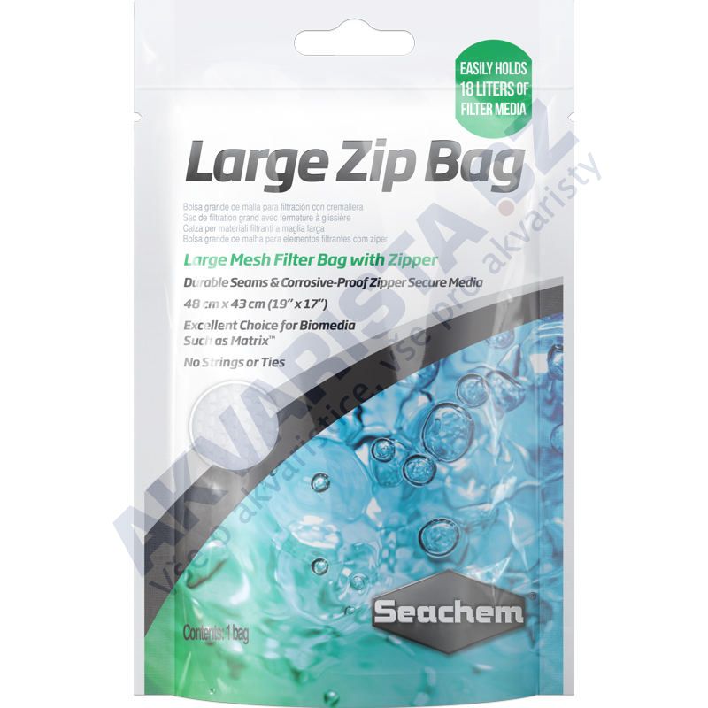 Seachem Zip Bag Large
