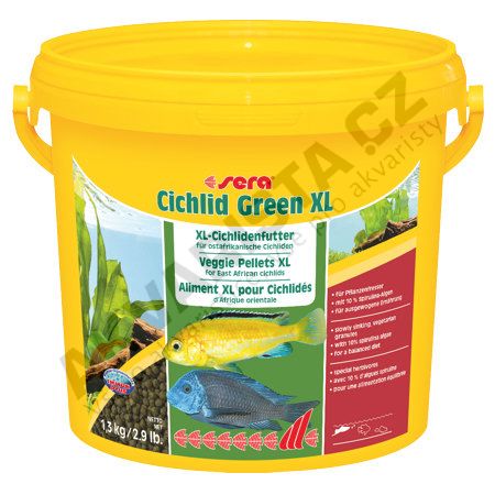Sera Cichlid Green XL NATURE 3800 ml