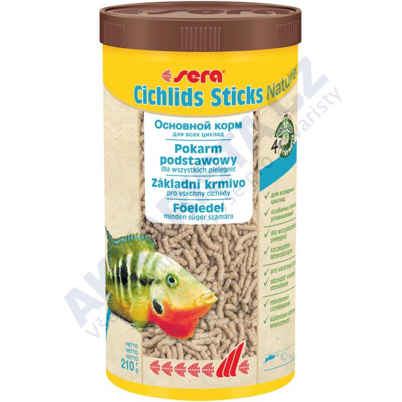 Sera Cichlids Sticks NATURE 1000ml