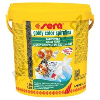 Sera Goldy color spirulina 10l