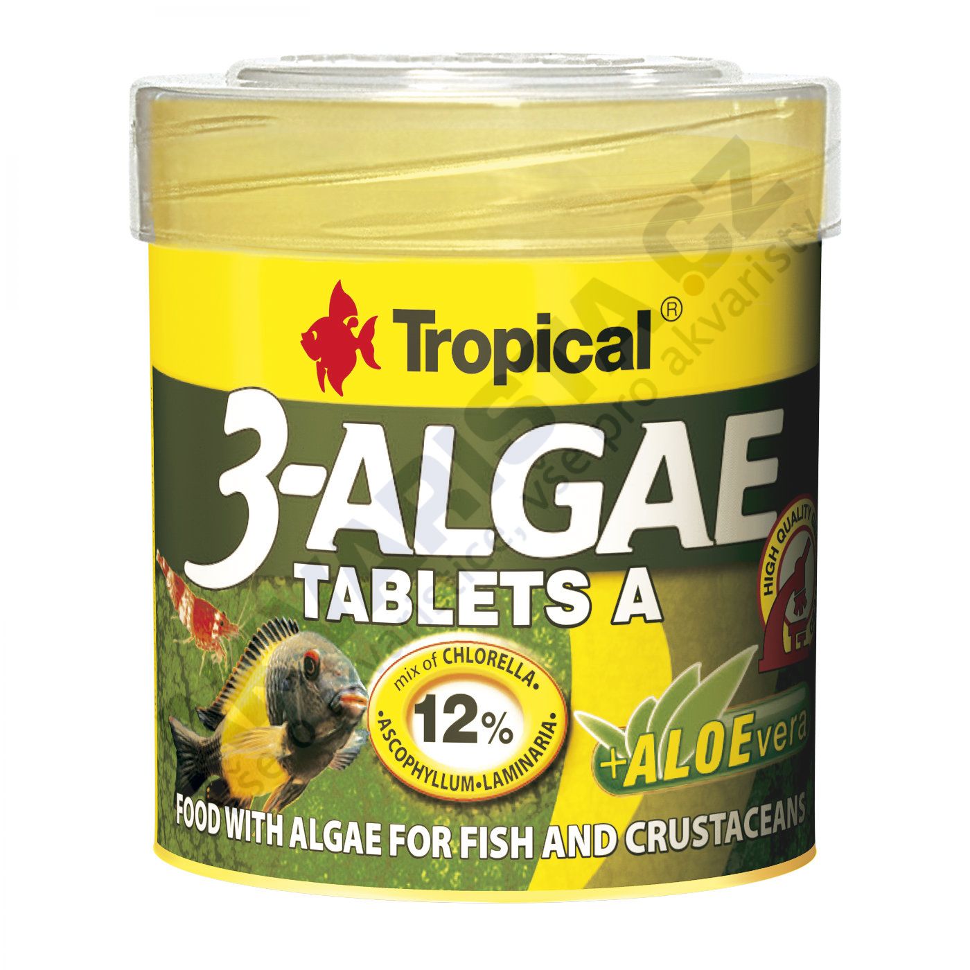 Tropical 3-algae tablets A (samolepící tablety) 50 ml