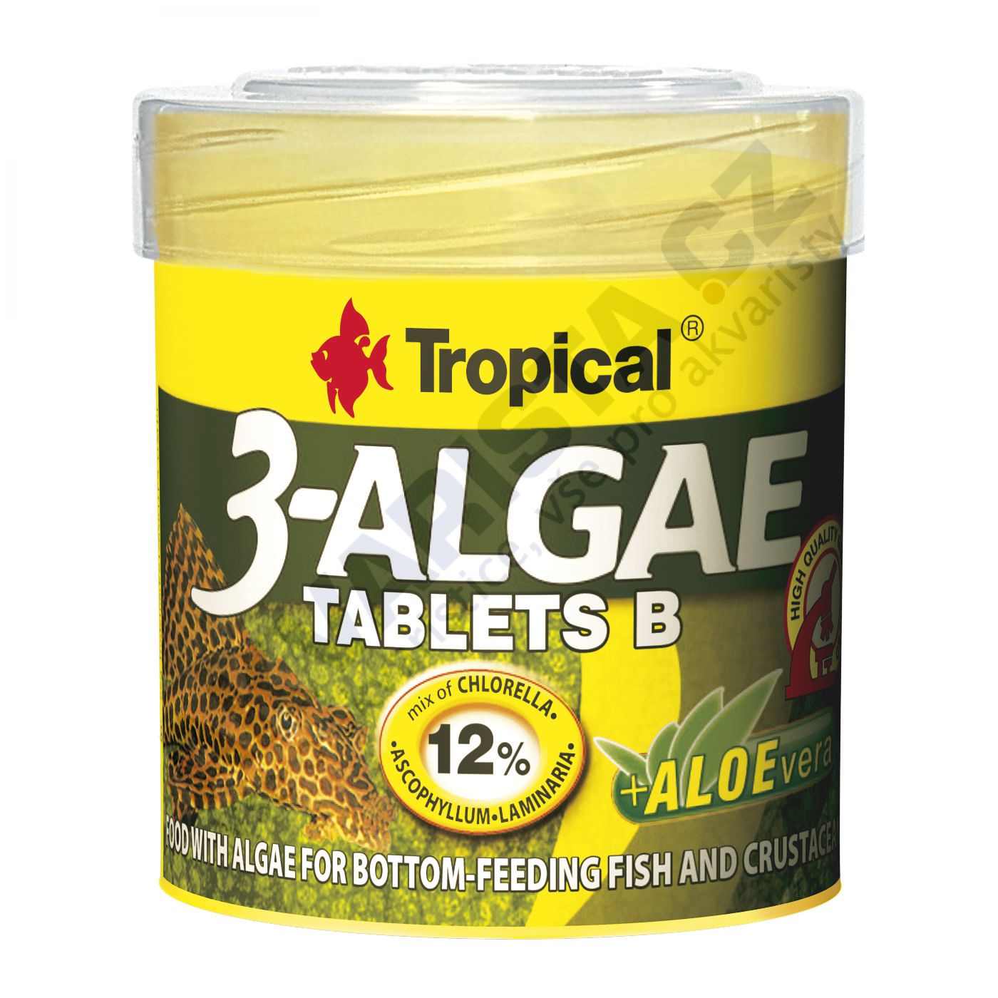Tropical 3-algae tablets B (potápějící se tablety) 50 ml