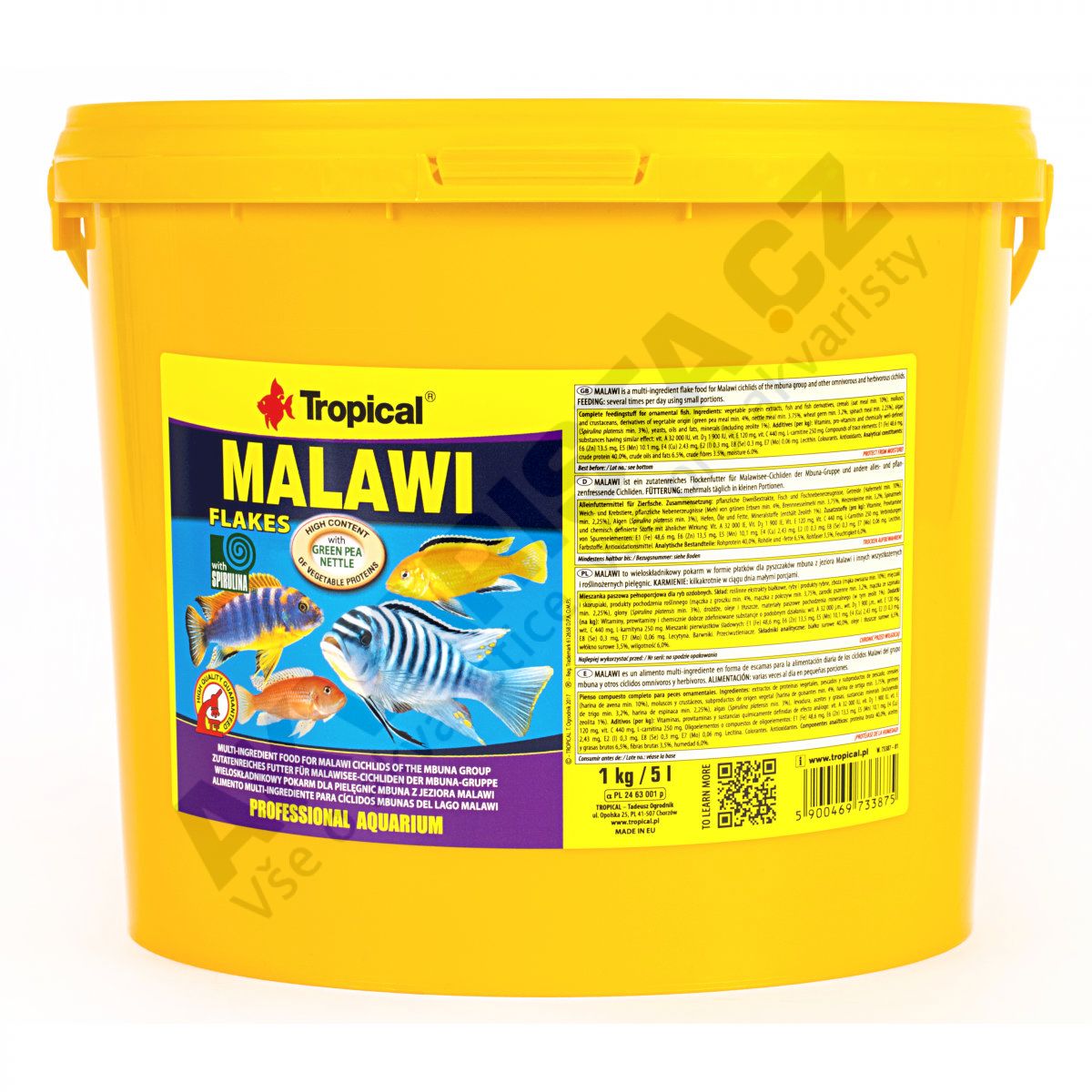 Tropical Malawi Flakes 5000 ml (1 kg)